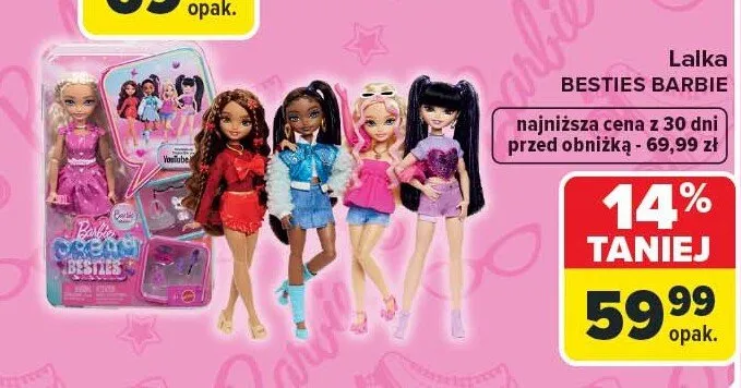 Lalka Besties promocja w Carrefour