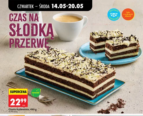 Ciasto Królewskie promocja w Biedronka