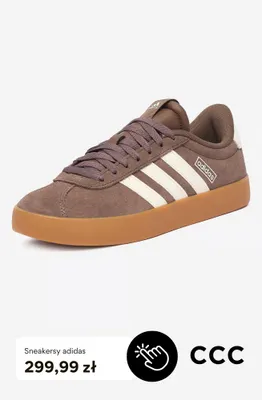 Sneakersy adidas promocja w CCC