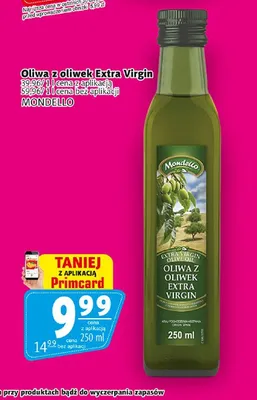 Oliwa z oliwek Extra Virgin Mondello promocja w Prim Market