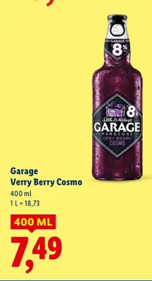 Piwo Verry Berry Cosmo 400ml promocja w Lidl