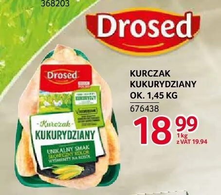 Kurczak kukurydziany Drosed promocja w Selgros