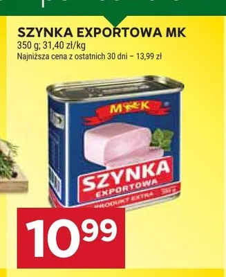 Szynka exportowa MK promocja w Stokrotka