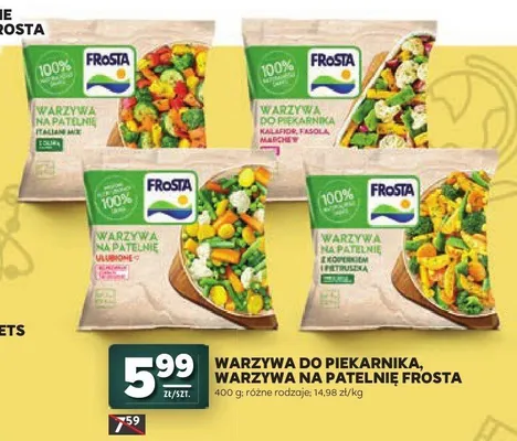 Warzywa na patelnię Frosta Italian Mix promocja w Stokrotka