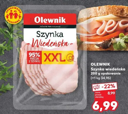Szynka wiedeńska promocja w Kaufland