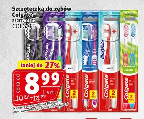Szczoteczka do zębów Colgate Max White promocja w Prim Market