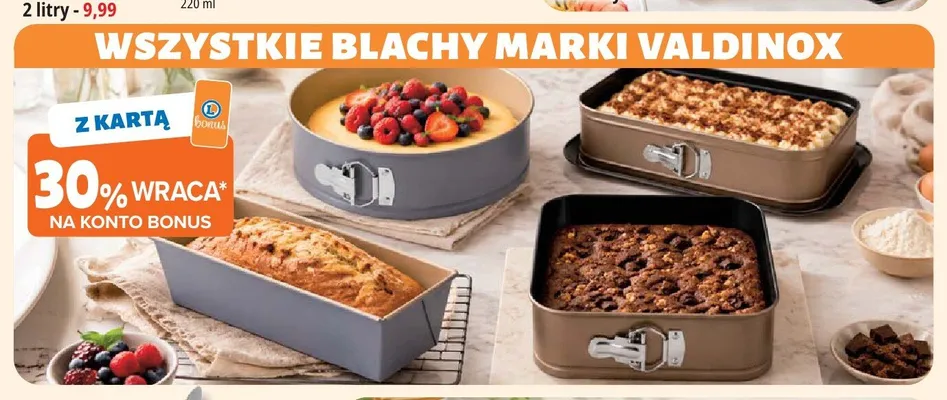 Blachy marki Valdinox promocja w Leclerc