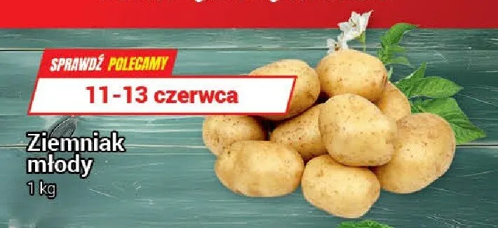 Ziemniak młody promocja w Premium Nasz Sklep
