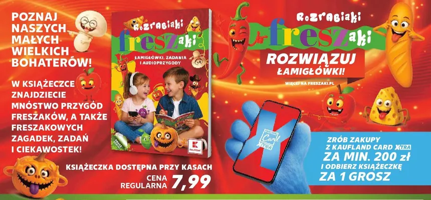 Książeczka Rozrabiaki freszaki promocja w Kaufland