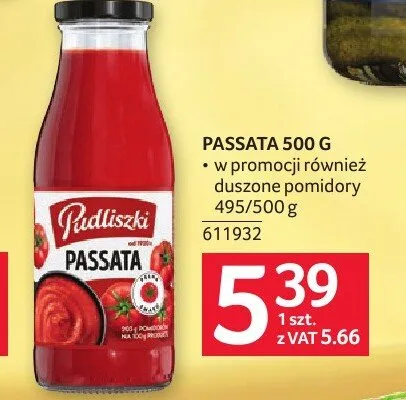 Duszone pomidory Pudliszki promocja w Selgros