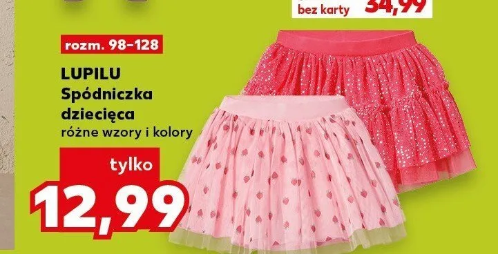Spódniczka dziecięca Lupilu promocja w Kaufland