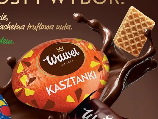 Praliny Kasztanki Wawel na wagę promocja w Biedronka