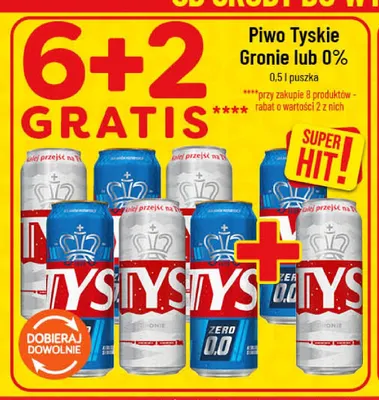 Piwo Tyskie Gronie promocja w POLOmarket