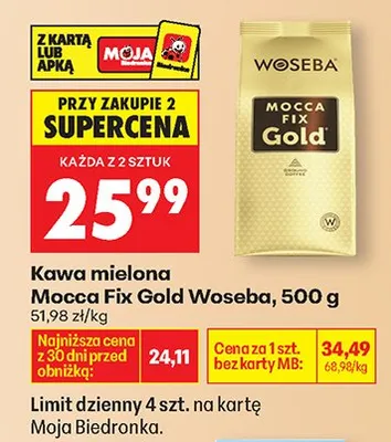 Kawa promocja w Biedronka