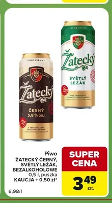 Piwo Žatecký Světlý Ležák promocja w Carrefour Express