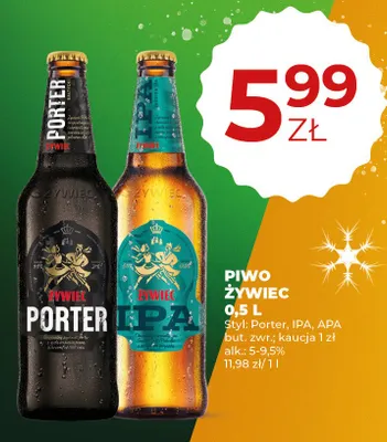 Piwo promocja w Duży Ben