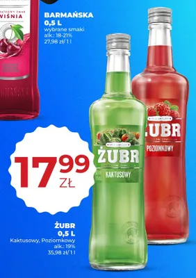 Żubr Poziomkowy promocja w Duży Ben