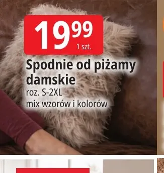 Spodnie od piżamy damskie promocja w Leclerc