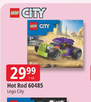 Klocki LEGO City Hot Rod 60485 promocja w Leclerc