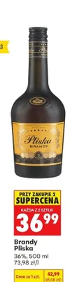 Brandy Pliska promocja w Biedronka
