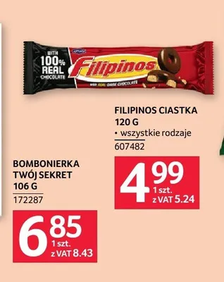 Ciastka Filipinos promocja w Selgros