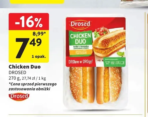 Chicken Duo Drosed promocja w Intermarche