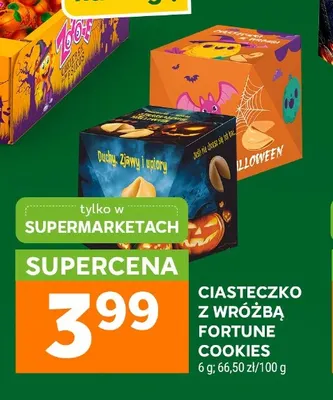 Ciasteczko z wróżbą Fortune Cookies promocja w Stokrotka