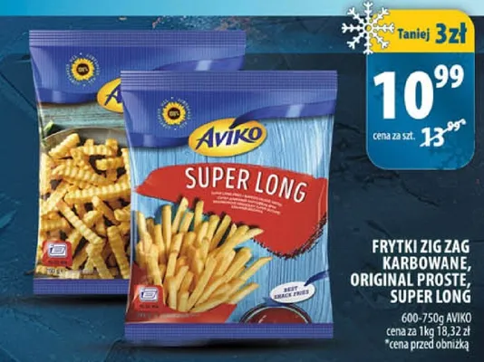 Frytki Aviko Super Long promocja w Arhelan