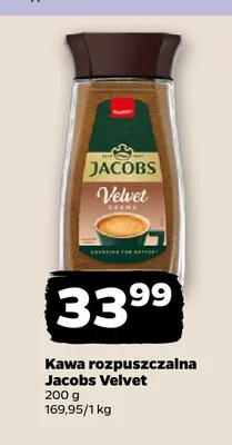 Kawa rozpuszczalna Jacobs Velvet promocja w Netto