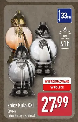 Znicz Kula Xxl promocja w Aldi