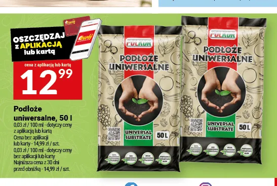 Podłoże uniwersalne Polkor promocja w Twój Market