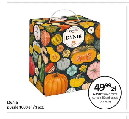 Puzzle Dynie 1000 el. CzuCzu promocja w Empik