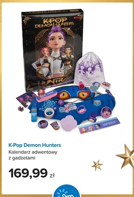 Kalendarz adwentowy z gadżetami K-Pop Demon Hunters promocja w Smyk