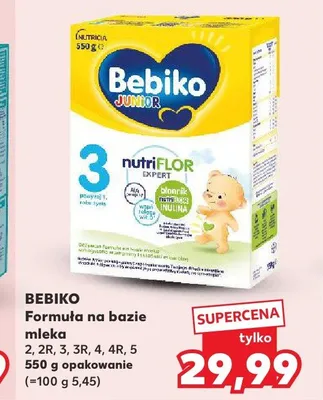 Formuła na bazie mleka Bebiko Junior 3 promocja w Kaufland