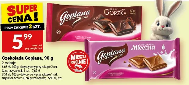 Czekolada Goplana promocja w Twój Market