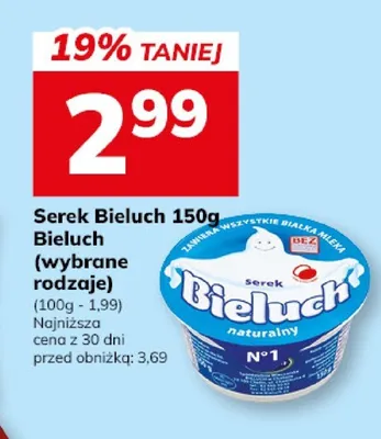 Serek Bieluch naturalny promocja w Hitpol