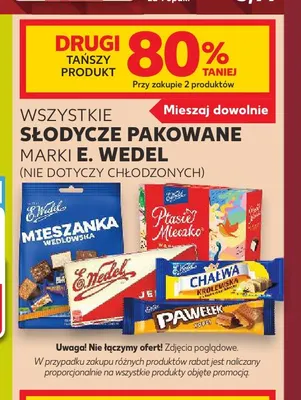 Słodycze pakowane marki promocja w Kaufland