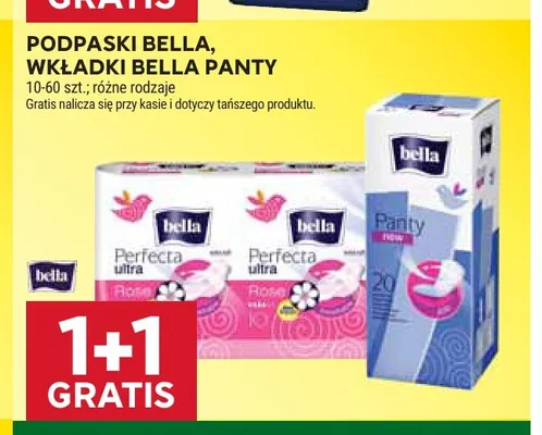Podpaski Bella promocja w Stokrotka