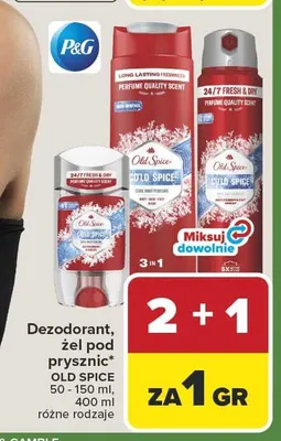 Dezodorant w sprayu Old Spice Cold Spice promocja w Carrefour Market