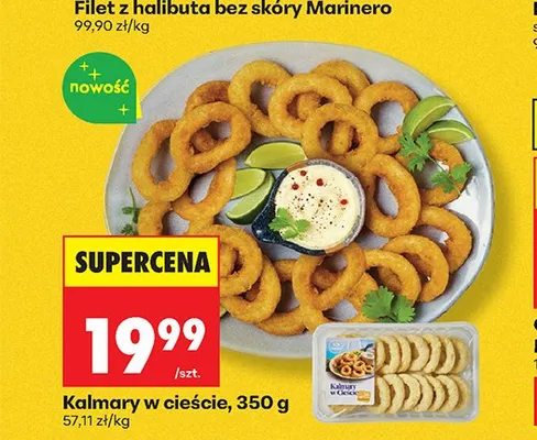 Kalmary w cieście Marinero promocja w Biedronka