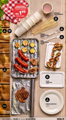 Tacki na grilla XL promocja w Netto
