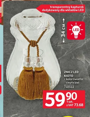 Znicz LED Kioto promocja w Selgros