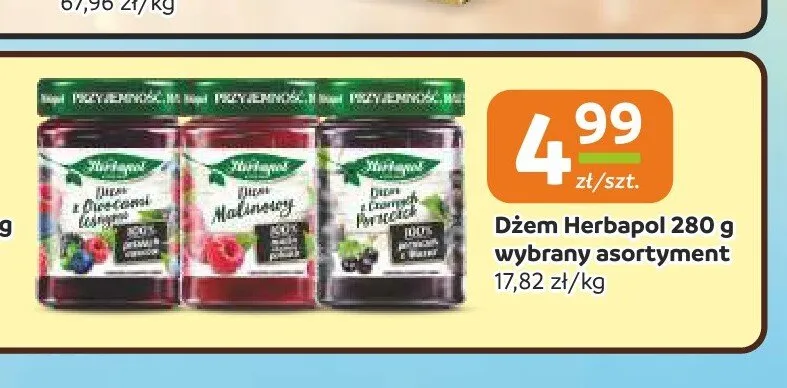 Dżem Herbapol promocja w Społem Częstochowa