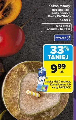 Passion fruit promocja w Carrefour