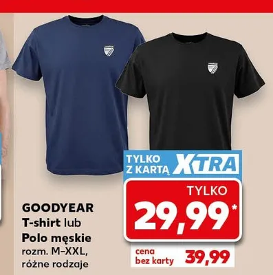 Polo męskie Goodyear promocja w Kaufland