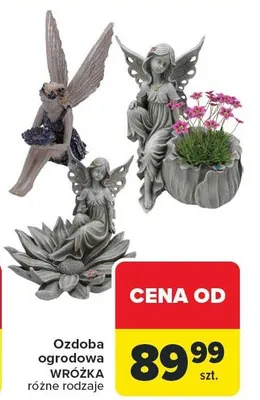 Ozdoba ogrodowa WRÓŻKA różne rodzaje promocja w Carrefour