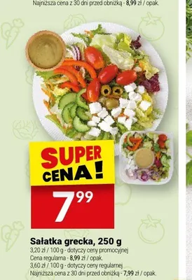 Sałatka grecka promocja w Twój Market