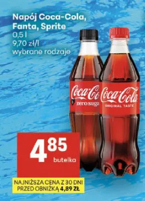 Napój gazowany Sprite promocja w Delikatesy Centrum