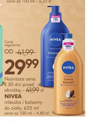 Balsam do ciała NIVEA 625ml promocja w Super-Pharm