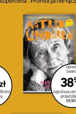 Książka Astrid Lindgren Jens Andersen promocja w Empik
